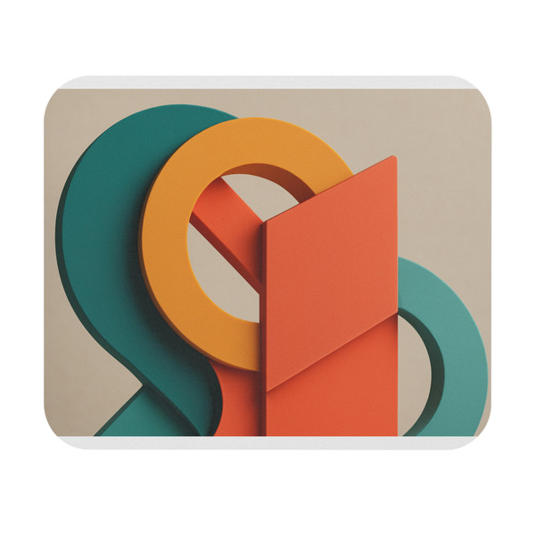 Geometric Cascade - Mouse Pad (Rectangle)