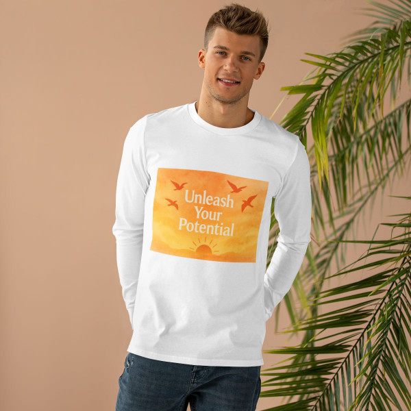 Unleash Your Potential - Men’s Base Longsleeve Tee 
