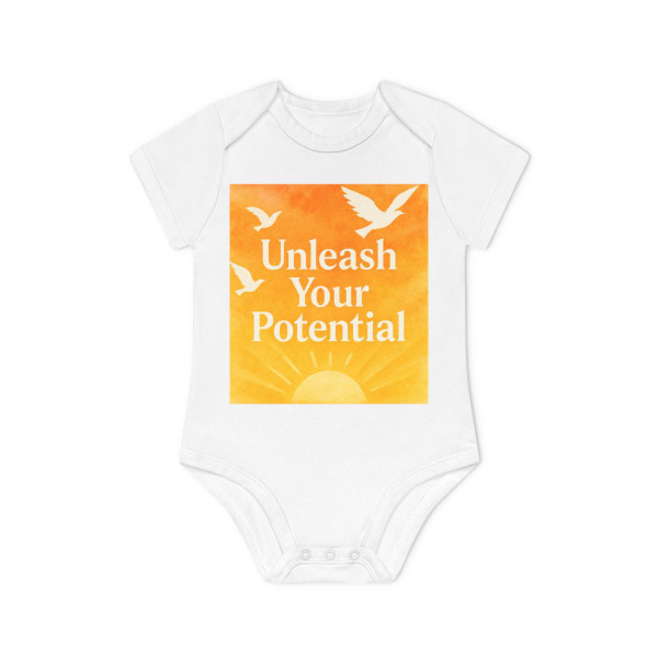 Unleash Your Potential - Baby Organic Short Sleeve Bodysuit