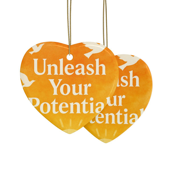 Unleash Your Potential - Ceramic Ornaments (1pcs, 5pcs, 10pcs, 20pcs)