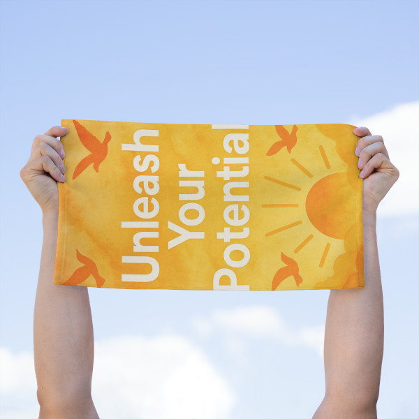 Unleash Your Potential - Rally Towel, 11x18