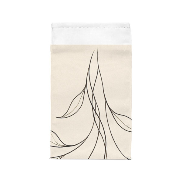 Serene Floral Flow - Polyester Lunch Bag