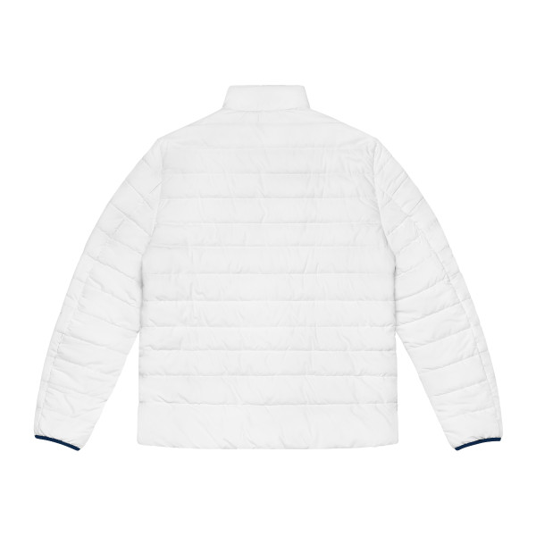 Endless Affection - Men's Puffer Jacket (AOP)