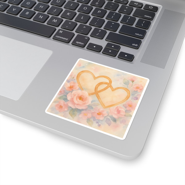 Endless Affection - Square Stickers