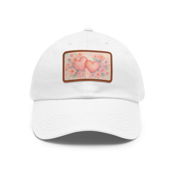 Endless Affection - Dad Hat with Leather Patch (Rectangle)