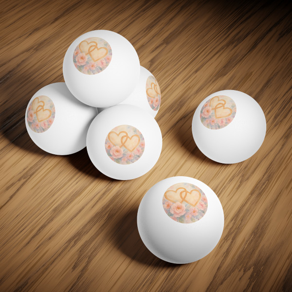 Endless Affection - Ping Pong Balls, 6 pcs