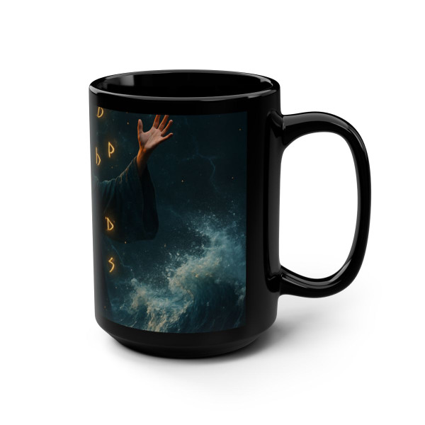 Elemental Fury - Black Mug, 15oz