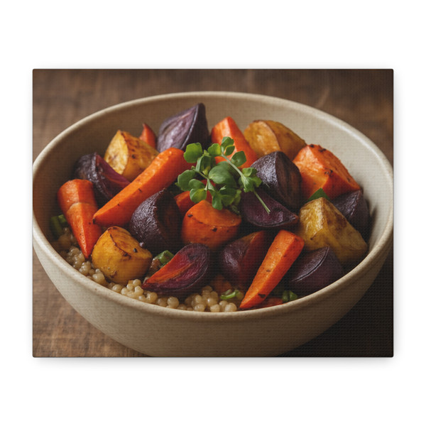 Harvest Bowl Harmony - Matte Canvas, Stretched, 1.25"