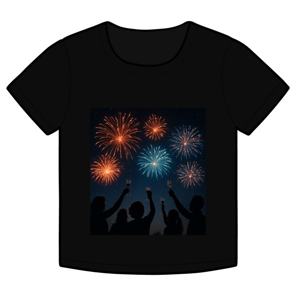 Midnight Magic - Organic Rib Baby Tee