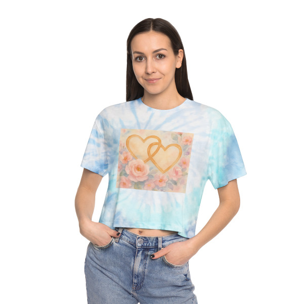Endless Affection - Women's Tie-Dye Crop Tee