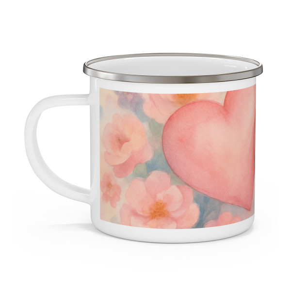 Endless Affection - Enamel Camping Mug