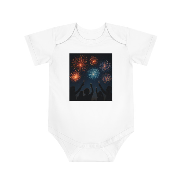 Midnight Magic - Baby Short Sleeve Bodysuit