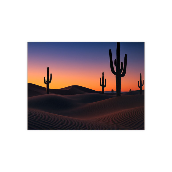 Twilight Desert Dreams - Ceramic Photo Tile