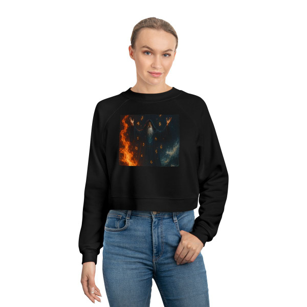 Elemental Fury - Women's Cropped Fleece Pullover