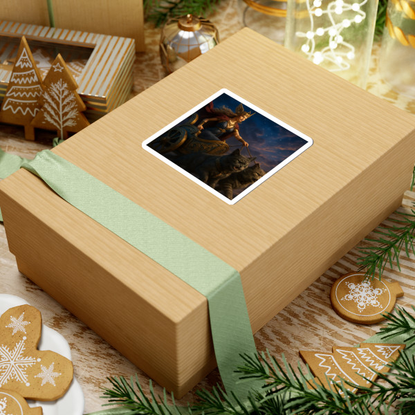 Freyja's Chariot - Kiss-Cut Stickers