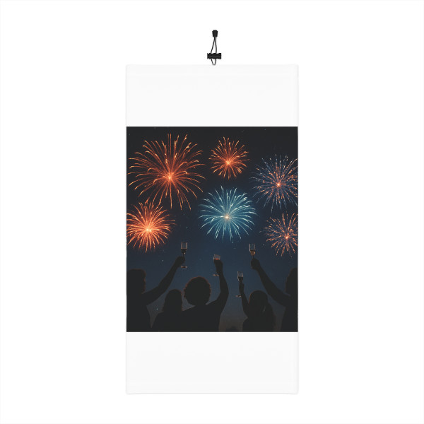 Midnight Magic - Winter Neck Gaiter With Drawstring