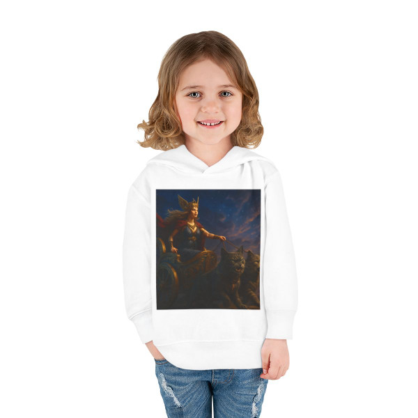 Freyja's Chariot - Toddler Pullover Fleece Hoodie