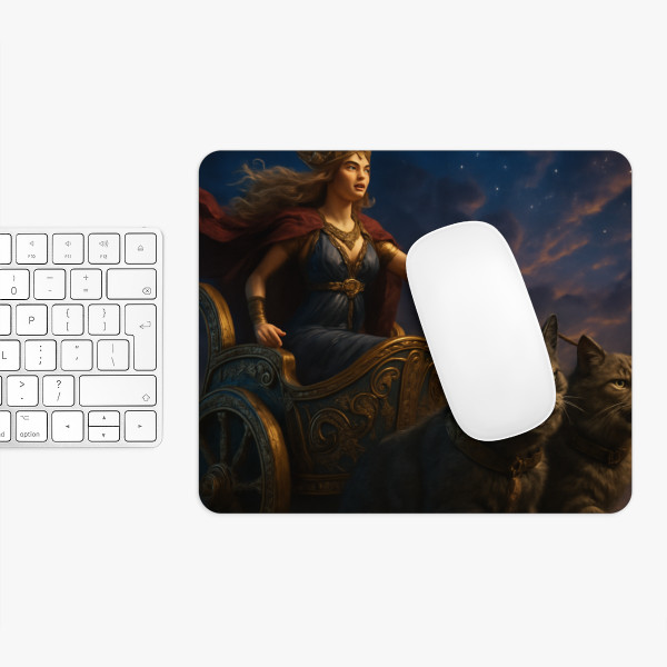 Freyja's Chariot - Mouse Pad 