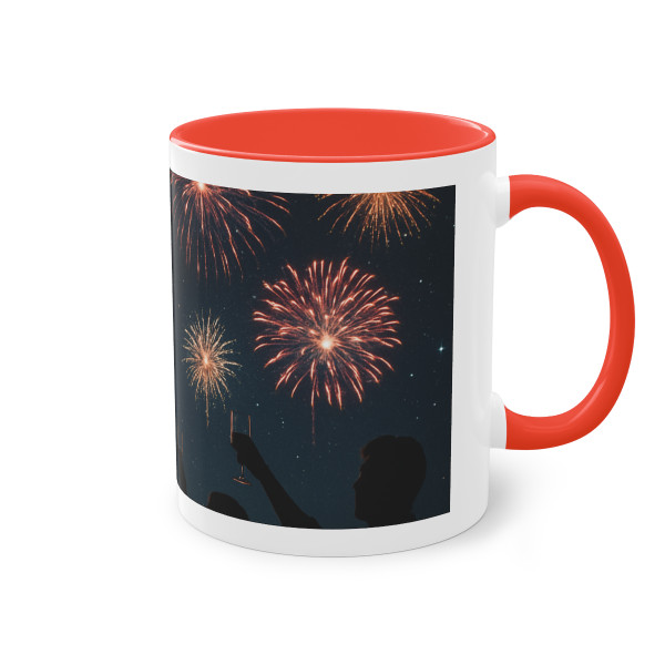 Midnight Magic - Two-Tone Coffee Mug, 11oz