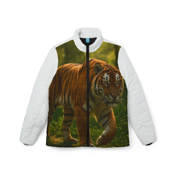 Silent Stalker - Women’s Puffer Jacket (AOP)