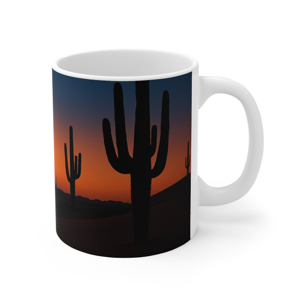 Twilight Desert Dreams - 11oz White Mug
