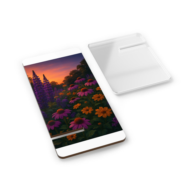 Ethereal Twilight Garden - Mobile Display Stand for Smartphones