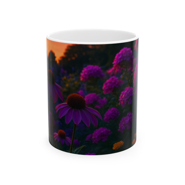 Ethereal Twilight Garden - Ceramic Mug, (11oz, 15oz)