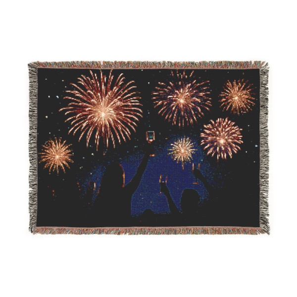 Midnight Magic - Woven Blanket