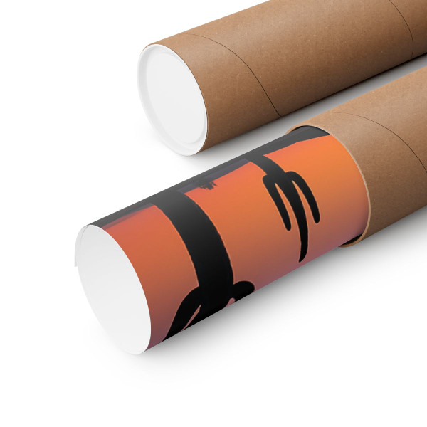 Twilight Desert Dreams - Matte Horizontal Posters