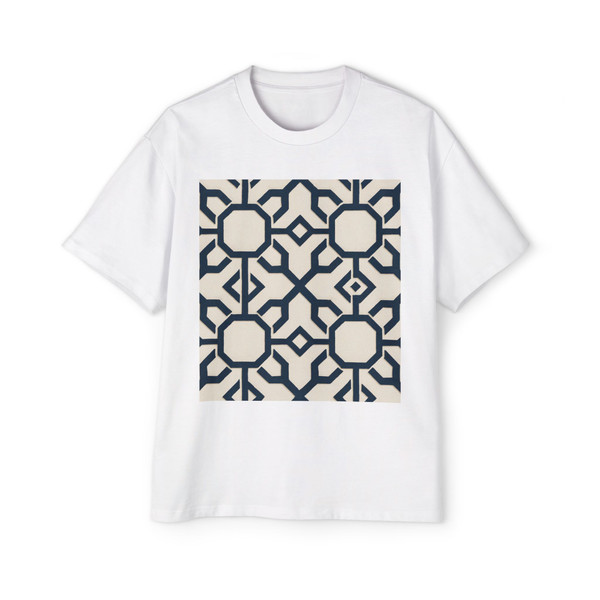 Dynamic Symmetry - Men's Heavy Oversized Tee