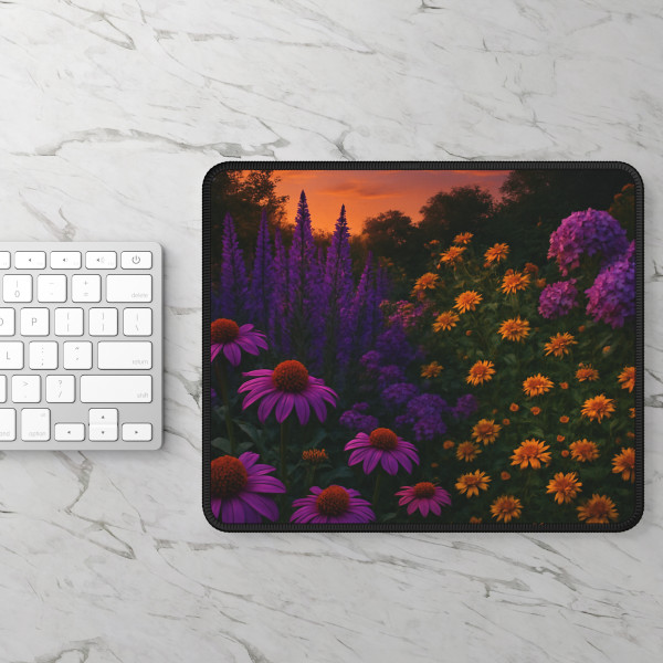 Ethereal Twilight Garden - Gaming Mouse Pad