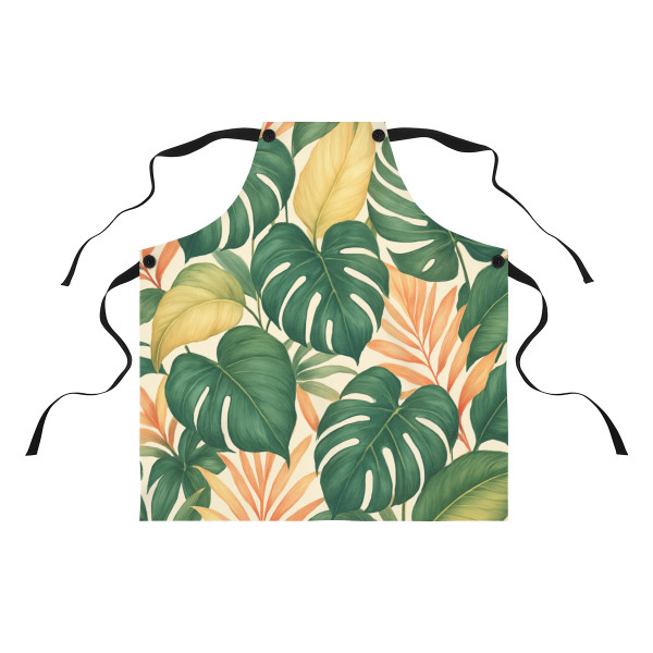 Tropical Leaf Fusion - Apron (AOP)