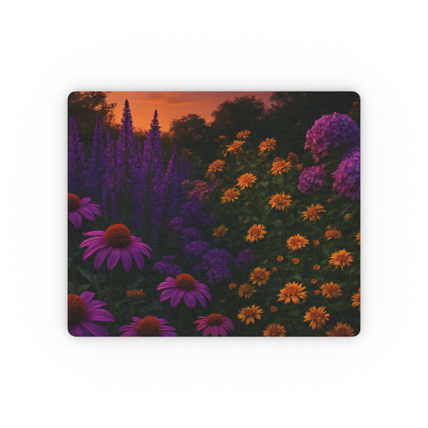 Ethereal Twilight Garden - Rectangular Mouse Pad