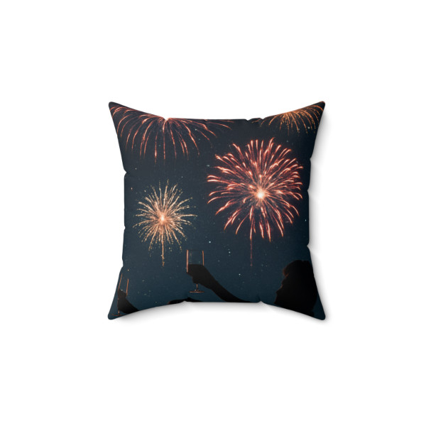 Midnight Magic - Spun Polyester Square Pillow