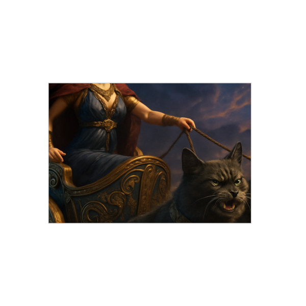 Freyja's Chariot - Foam Board