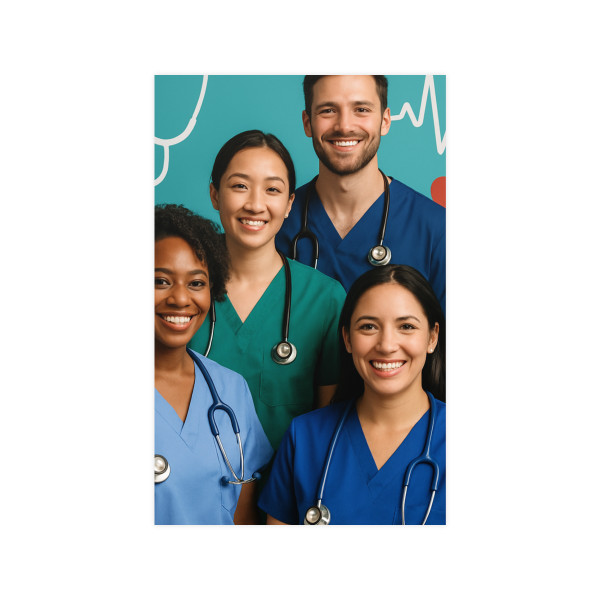 Healing Hearts United - Vertical and Horizontal Matte Posters