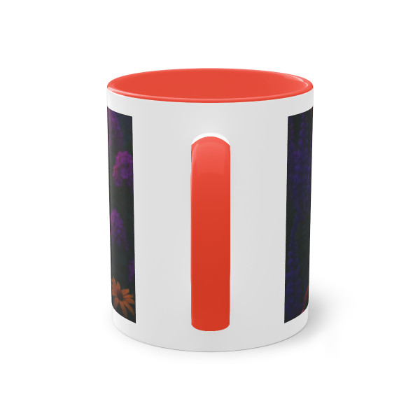 Ethereal Twilight Garden - Two-Tone Coffee Mug, 11oz