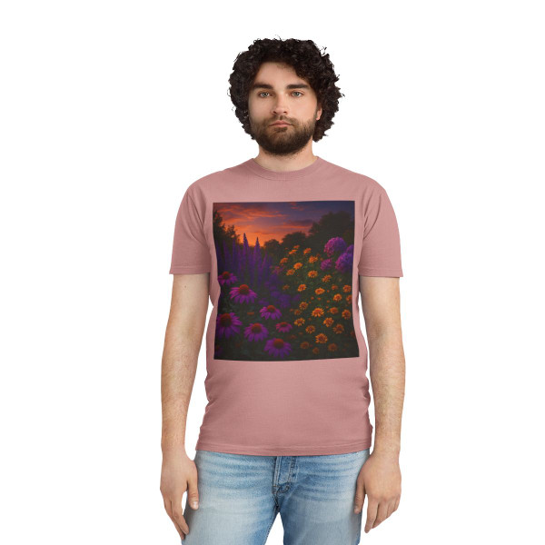 Ethereal Twilight Garden - Unisex Faded Shirt