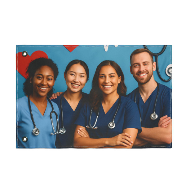 Healing Hearts United - Double Sided Flag