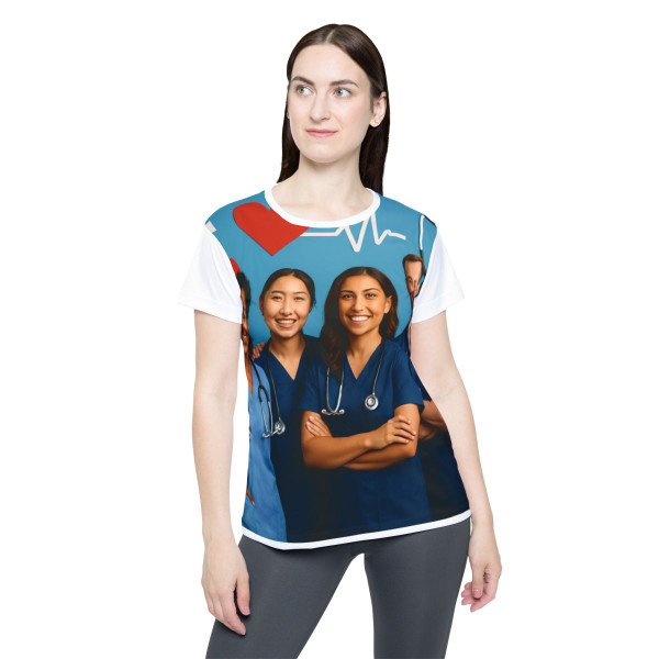 Healing Hearts United - Women's Sports Jersey (AOP)