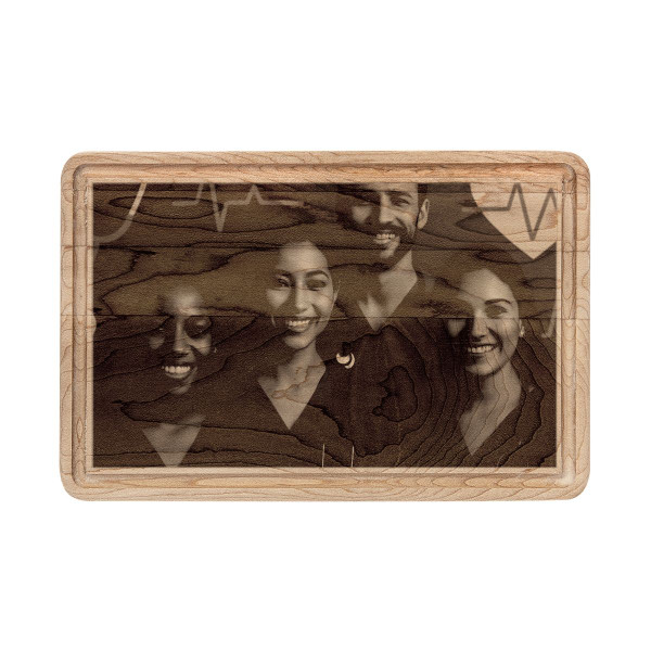 Healing Hearts United - Wooden Cutting Board (Engraving)