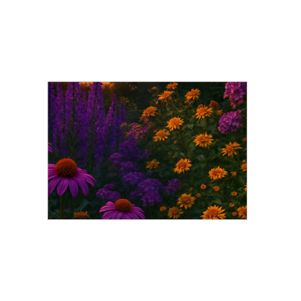 Ethereal Twilight Garden - Foam Board