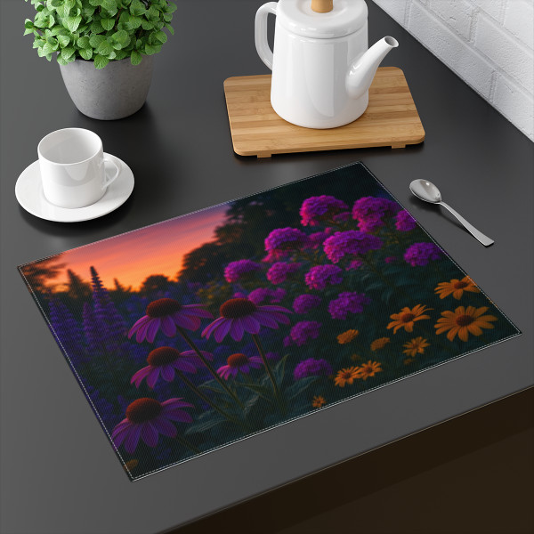 Ethereal Twilight Garden - Placemat, 1pc