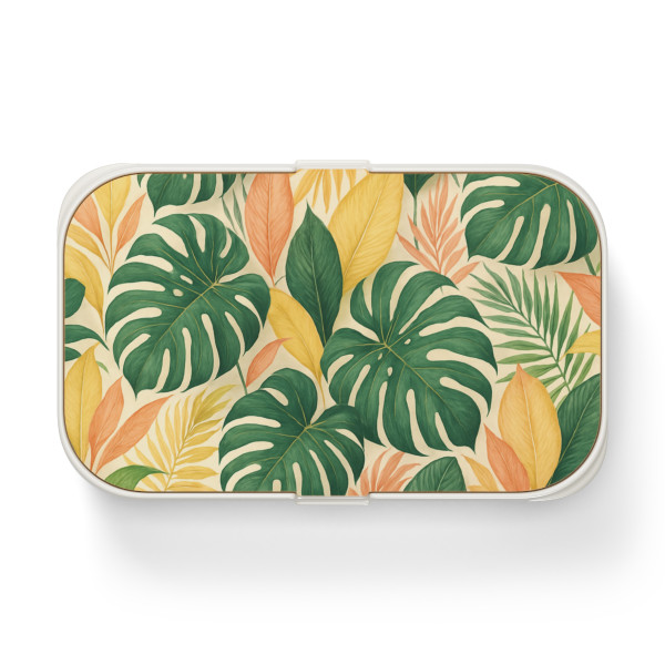 Tropical Leaf Fusion - Bento Lunch Box