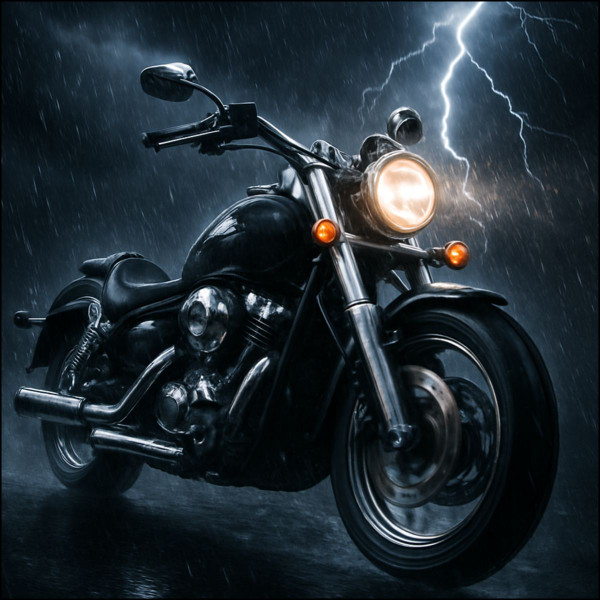 Riders of the Storm - Custom Cut Acrylic Ornament