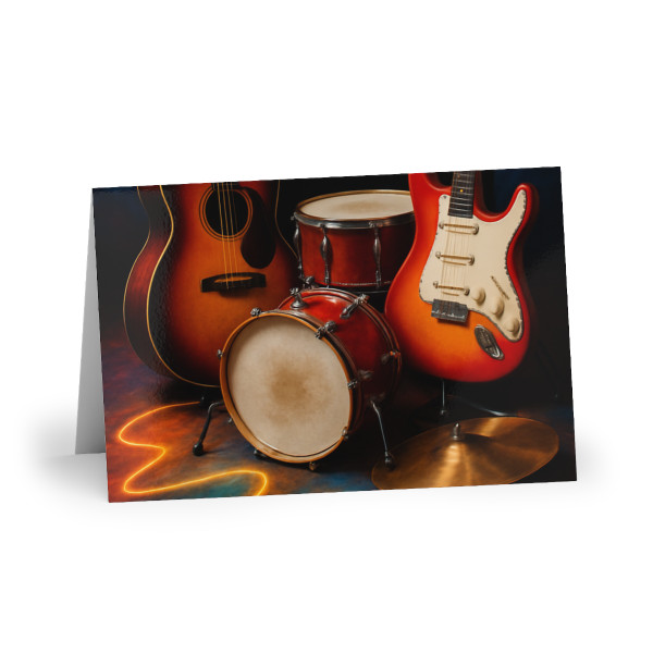 Rhythm of Joy -  Greeting Cards (1 or 10-pcs)