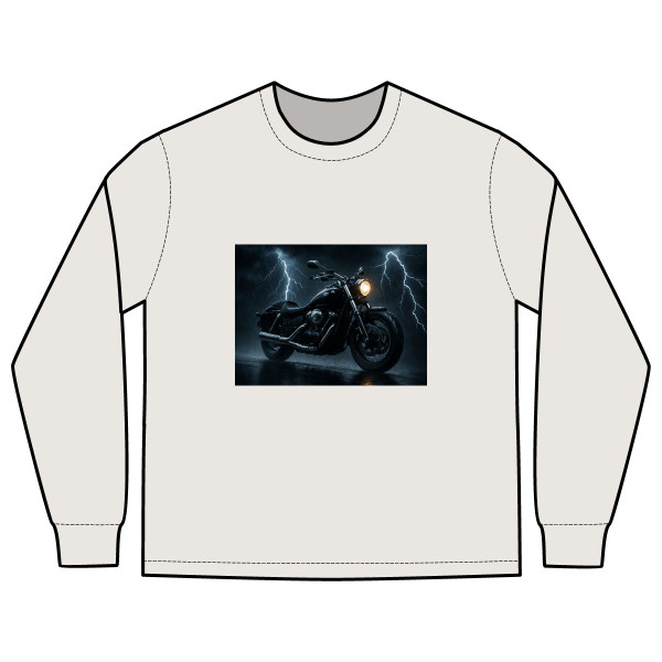 Riders of the Storm - Men's Heavy Faded Long Sleeve Tee