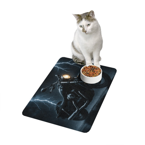 Riders of the Storm - Pet Food Mat (12x18)
