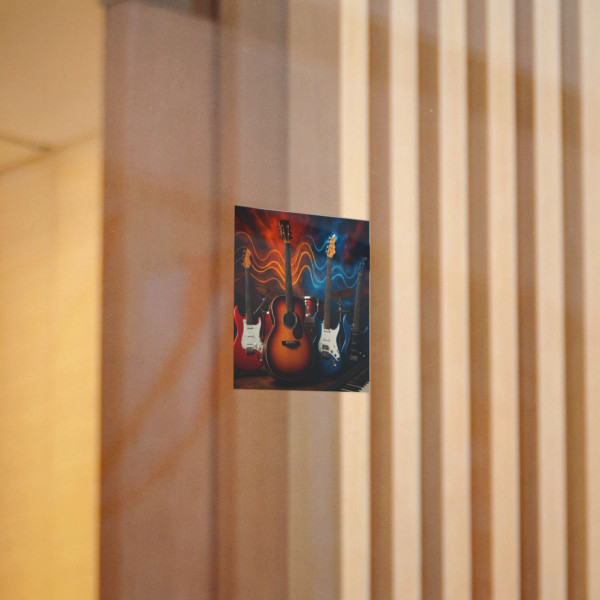 Rhythm of Joy - Die-Cut Stickers, (DTF)