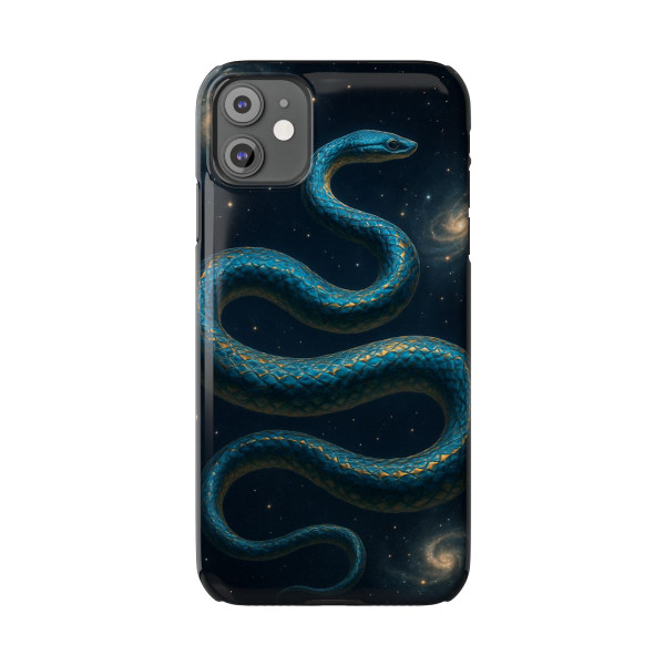 Celestial Serpent Dance - Slim Phone Cases